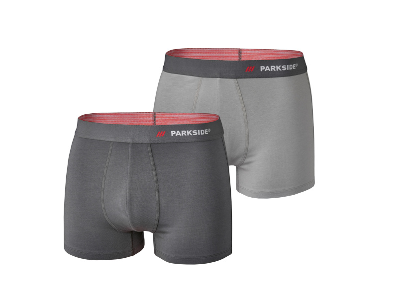 Parkside® Pánské boxerky, 2 kusy (šedá / světle šedá, 7/Xl)