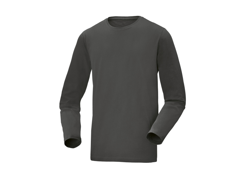 Parkside® Pánské triko s dlouhými rukávy (tmavě šedá, M (48/50))