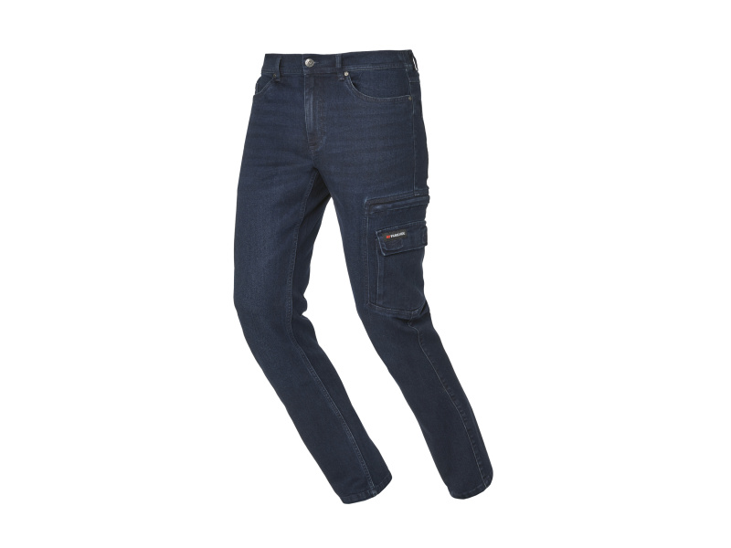 Parkside® Pánské džínové pracovní kalhoty (navy modrá, 58)