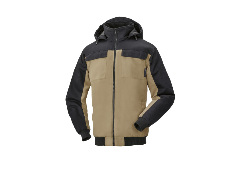 Parkside® Pánská zateplená pracovní bunda (černá/hnědá, M (48/50))