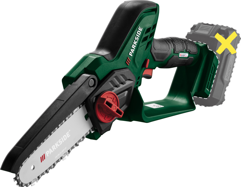 Parkside® Aku řetězová pila Paghs C3 – bez akumulátoru a nabíječky