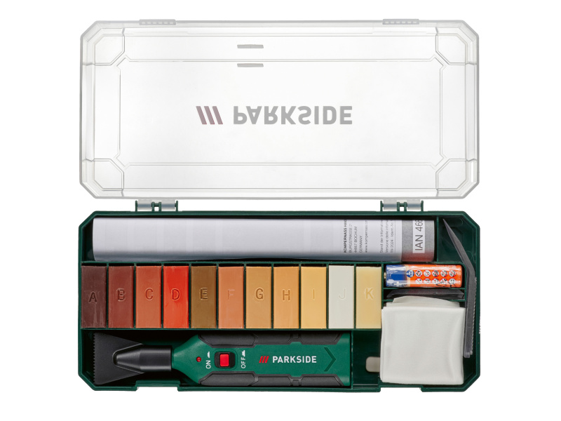 Parkside® Sada na opravu laminátu a parket Plprs 1,5 C5 / Sada na opravu dlaždic Pfrs 1,5 C5 (Laminátové a parketové podlahy)