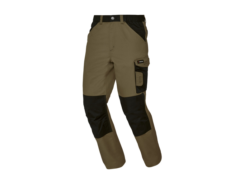 Parkside® Pánské zateplené pracovní kalhoty (hnědá, 56)