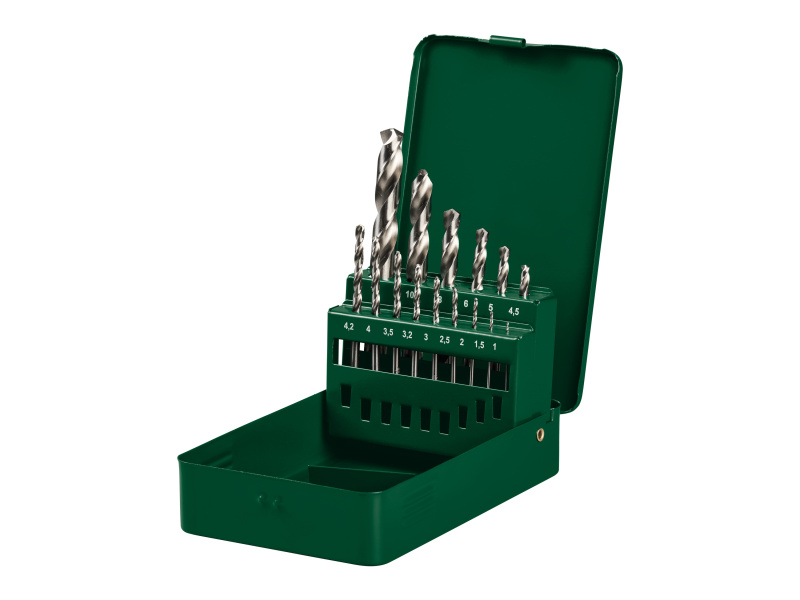 Parkside® Sada HSS vrtáků (sada HSS spirálových vrtáků, 15dílná)