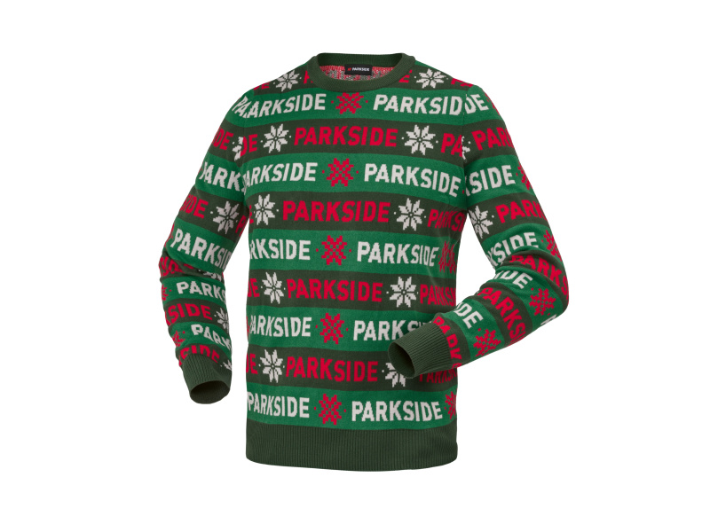 Parkside® Pánský vánoční svetr (zelená, L (52/54))