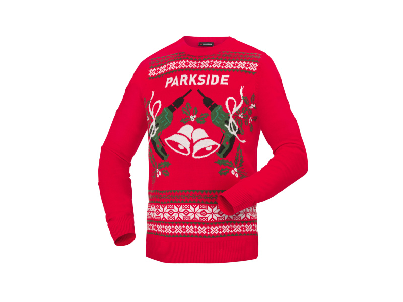Parkside® Pánský vánoční svetr (červená, XXL (60/62))