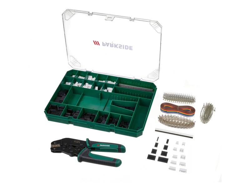 Parkside® Krimpovací kleště s příslušenstvím Pczf 2012 B1