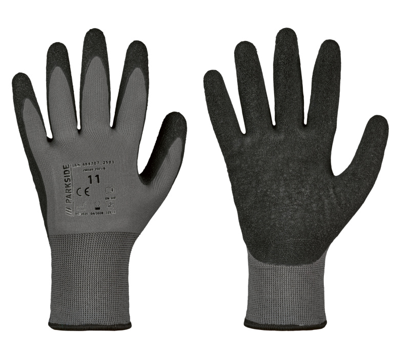Parkside® Dámské / Pánské zimní pracovní rukavice (šedá/černá)