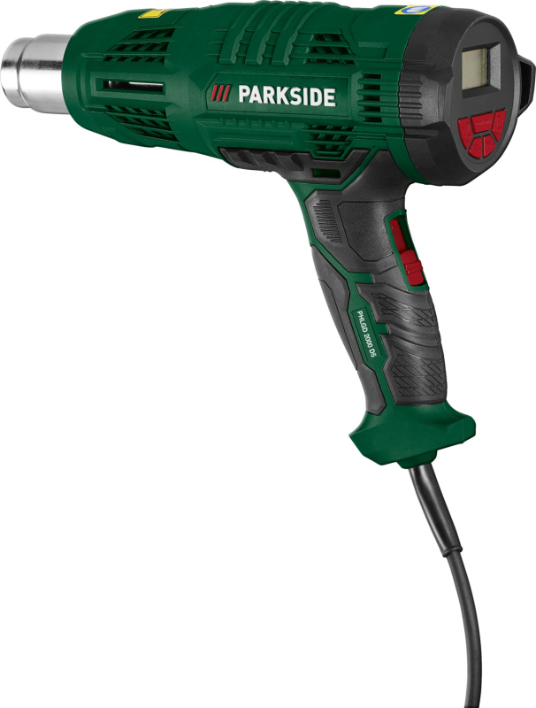 Parkside® Digitální horkovzdušná pistole Phlgd 2000 D5