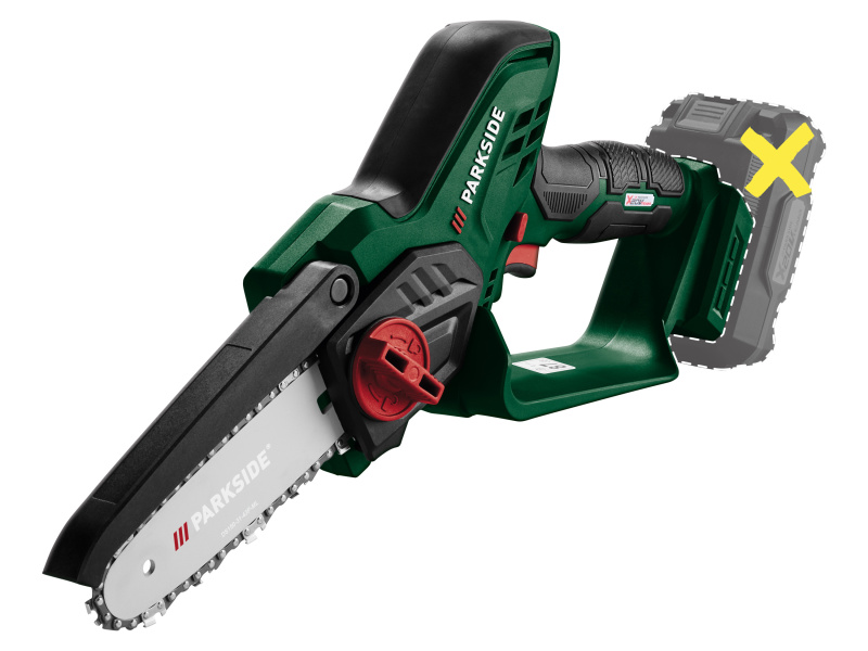 Parkside® Aku řetězová pila Paghs 20-Li C4 – bez akumulátoru a nabíječky