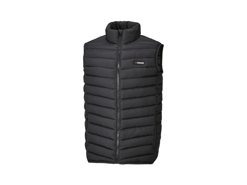 Parkside® Pánská prošívaná vesta (černá, S (44/46))