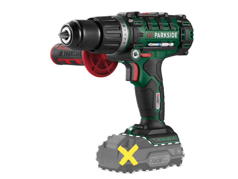 Parkside® Aku příklepová vrtačka Psbsa 20-Li E4 – bez akumulátoru a nabíječky