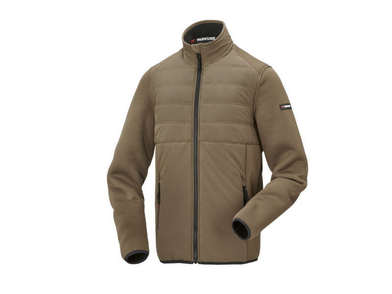 Parkside® Pánská pracovní bunda s podšívkou (khaki, XL (56/58))