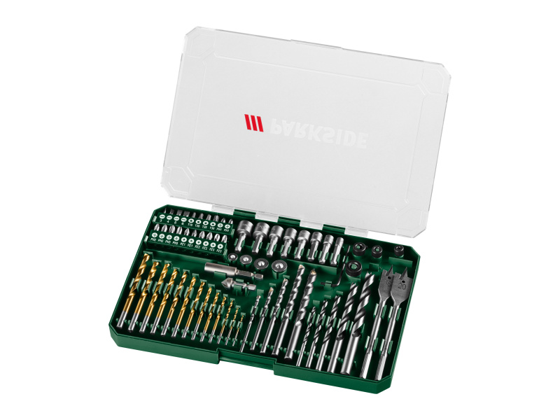 Parkside® Sada HSS vrtáků a bitů, 64dílná
