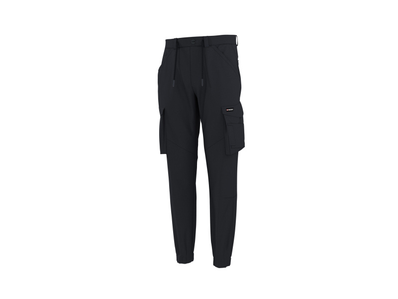 Parkside® Pánské cargo kalhoty „Jogger“ (černá, XL (56/58))