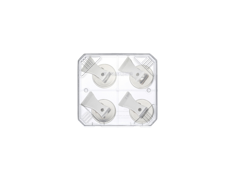 Parkside® Neodymové magnety / Magnetické svorky (magnetické svorky)