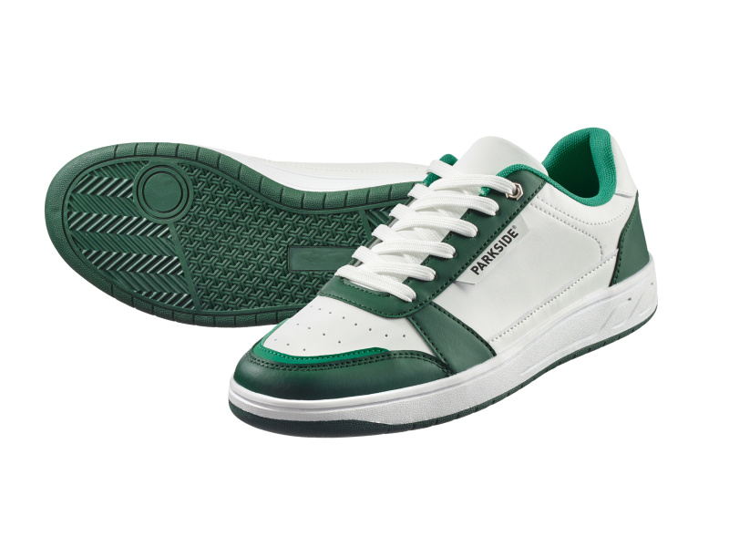 Parkside® Pánská volnočasová obuv (bílá/zelená, 41)