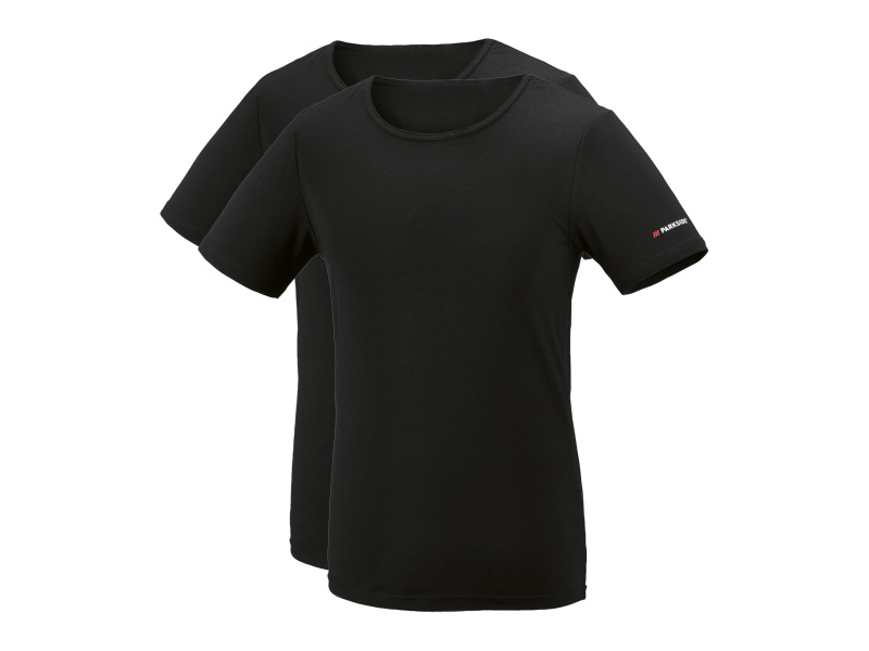 Parkside® Pánské spodní triko, 2 kusy (černá, 8/Xxl)