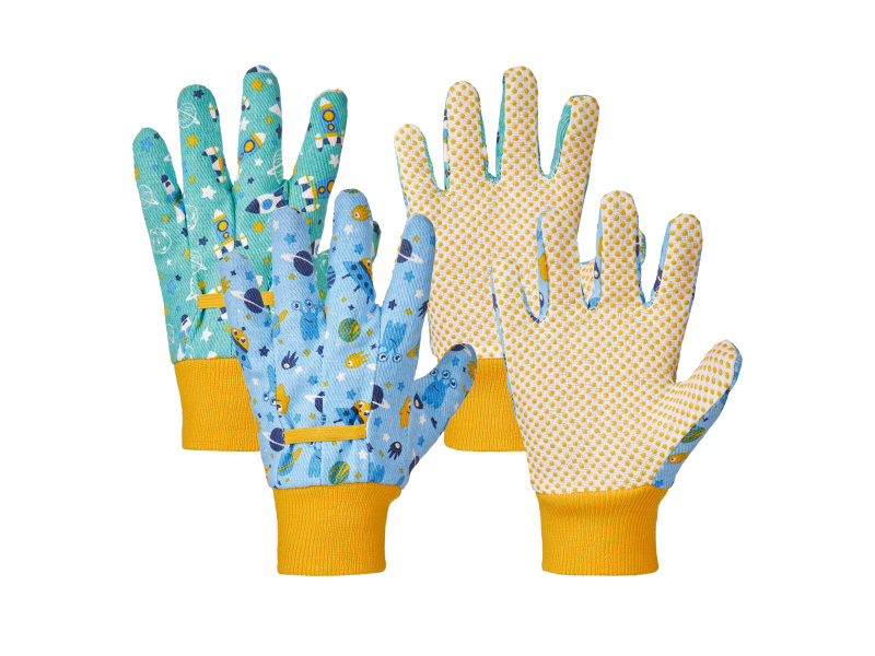 Parkside® Dětské zahradní rukavice, 2 páry (modrá/tyrkysová, 5)