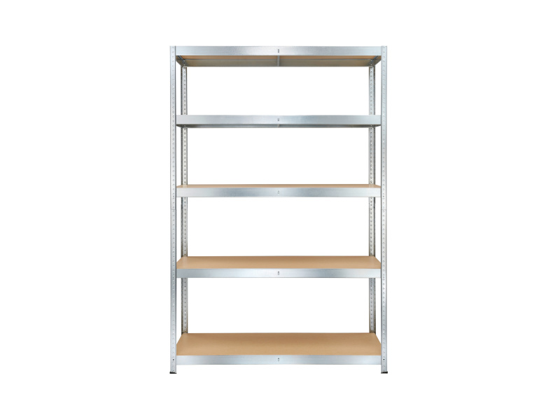 Parkside® Vysokozátěžový regál s 5 policemi, 180 x 120 x 40 cm