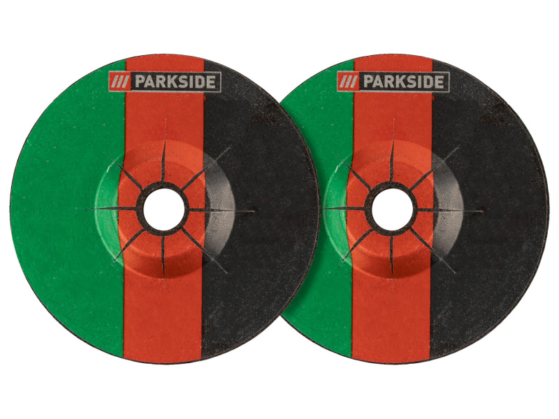 Parkside® Sada řezných kotoučů Pwsz 76 A1 (sada hrubovacích kotoučů na kov, 2dílná)