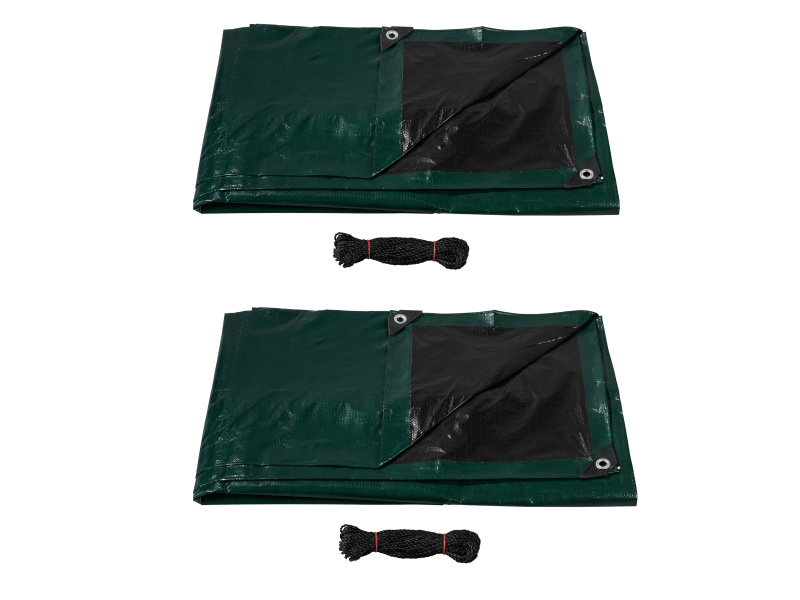 Parkside® Univerzální ochranná plachta, 1,5 x 6 m, 2dílná sada