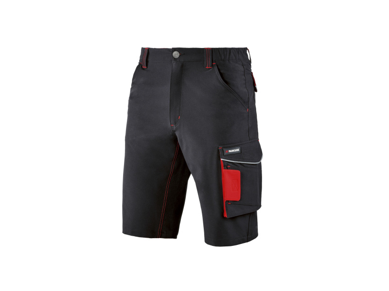 Parkside® Pánské pracovní bermudy (černá, M (48/50))