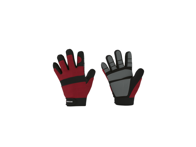 Parkside® Pracovní rukavice (červená/černá, 10)