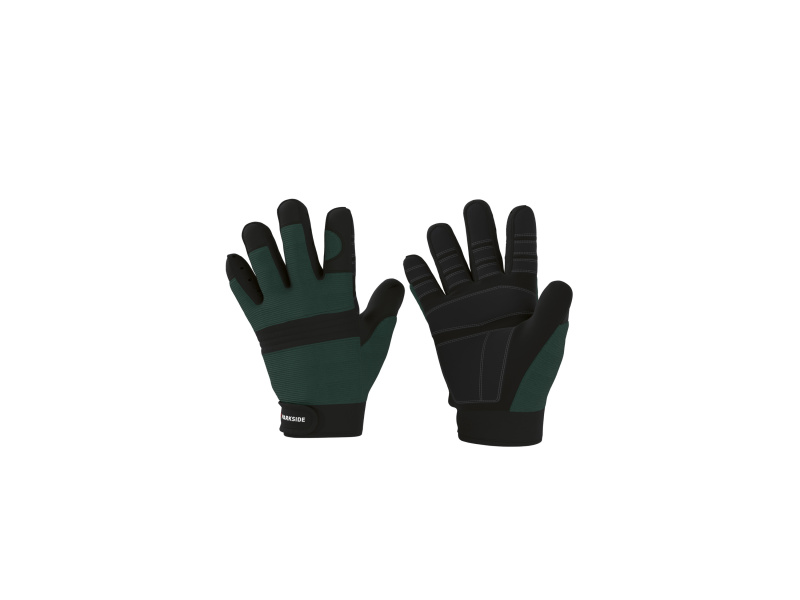 Parkside® Pracovní rukavice (zelená/černá, 10)