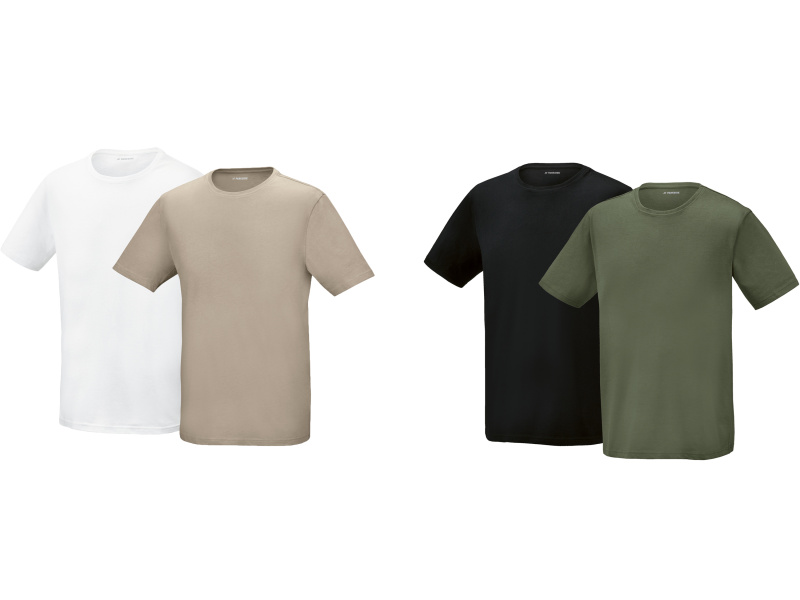 Parkside® Pánské triko, 2 kusy (černá/zelená, L (52-54))