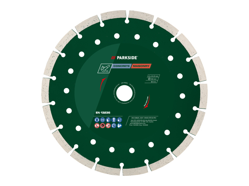 Parkside® Sada řezných kotoučů / Diamantový řezný kotouč, Ø 230 mm (diamantový řezný kotouč)