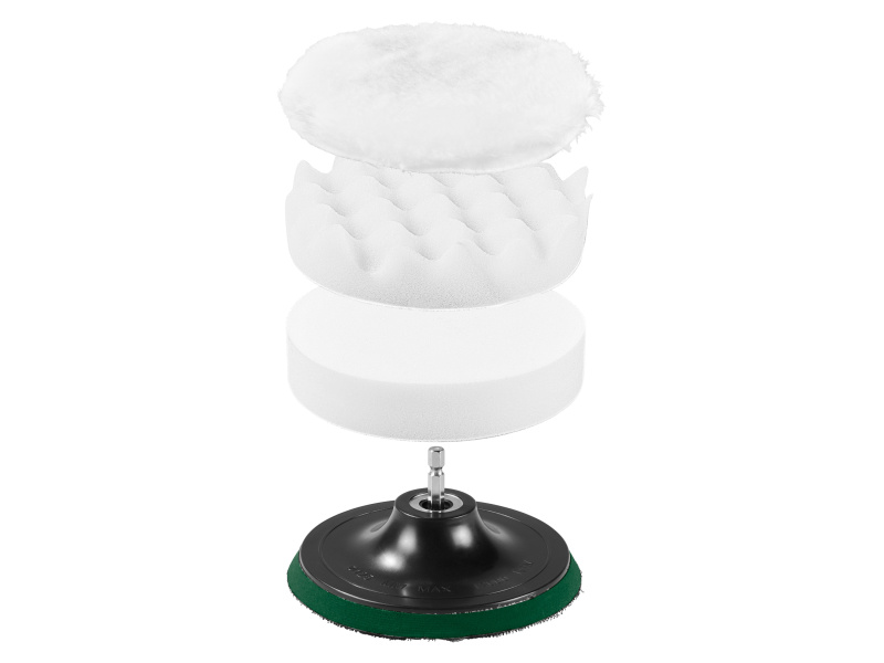 Parkside® Příslušenství k leštičce, Ø 6,3 mm (sada na leštění, 5dílná)