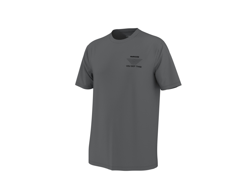 Parkside® Pánské triko s BIO bavlnou (šedá, M (48/50))