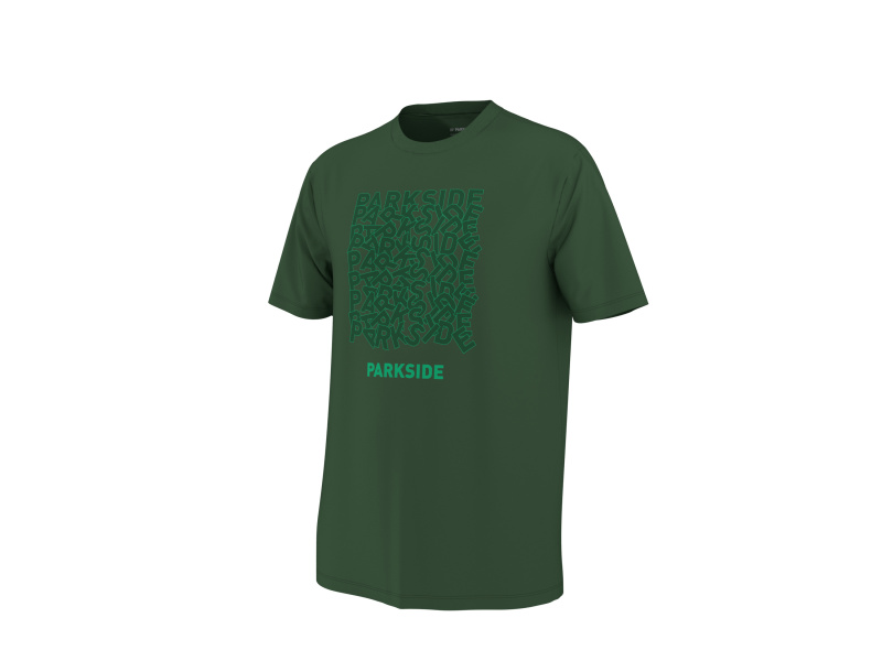 Parkside® Pánské triko s BIO bavlnou (zelená, S (44/46))