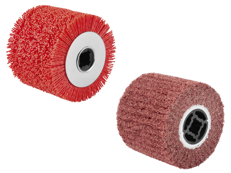 Parkside® Příslušenství k matovací/kartáčové brusce (Syntetické vlákno + nylonový kartáč)