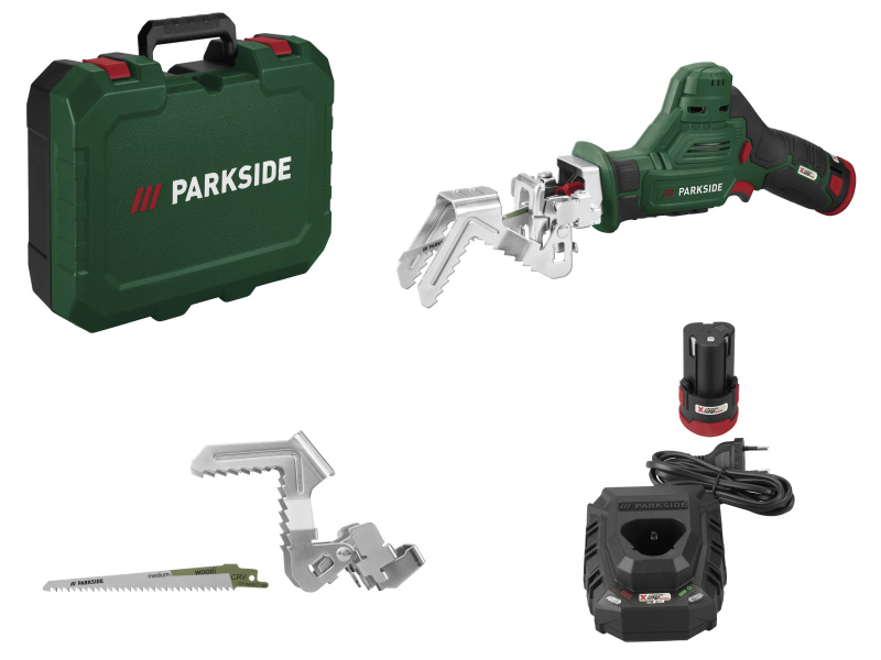 Parkside® Aku pilka na větve Paas 12 C3, 2 Ah
