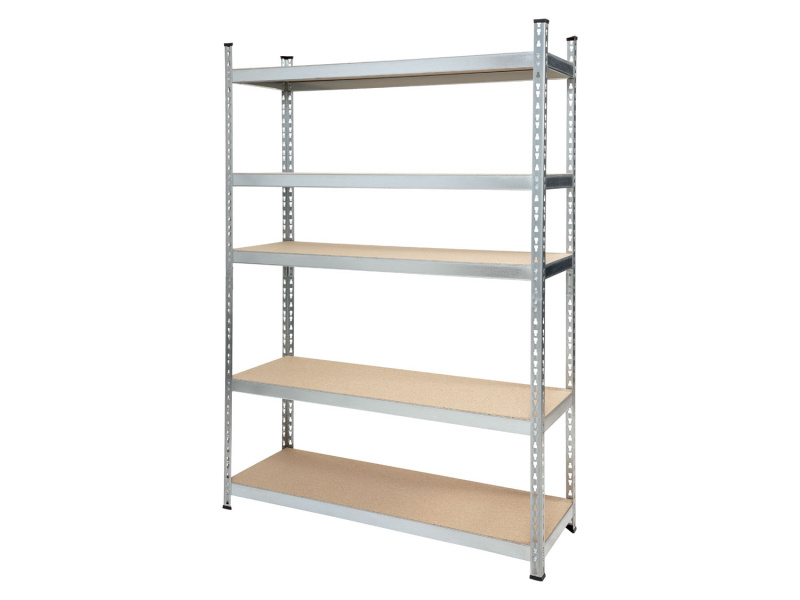 Parkside® Vysokozátěžový regál s 5 policemi, 180 x 120 x 40 cm