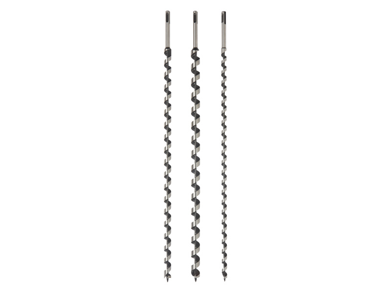 Parkside® Sada spirálových vrtáků / Sada dlouhých sekáčů / Sada vrtáků do betonu (sada spirálových vrtáků, 3dílná)