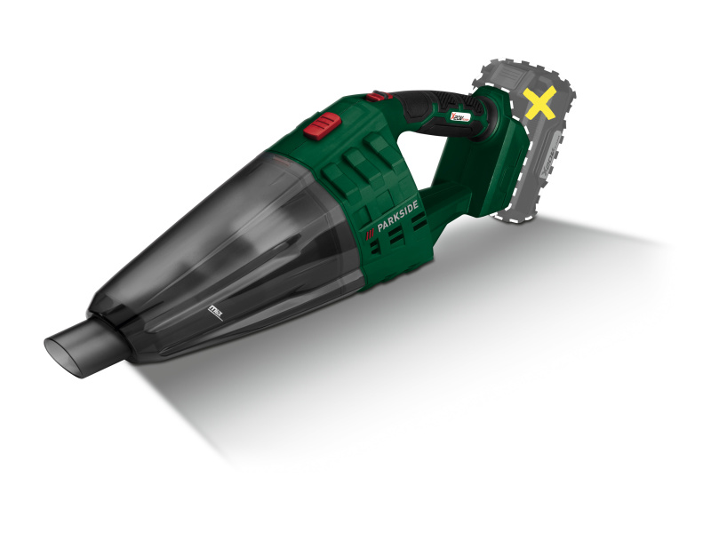 Parkside® Aku ruční vysavač Phssa 20-Li C1 – bez akumulátoru a nabíječky