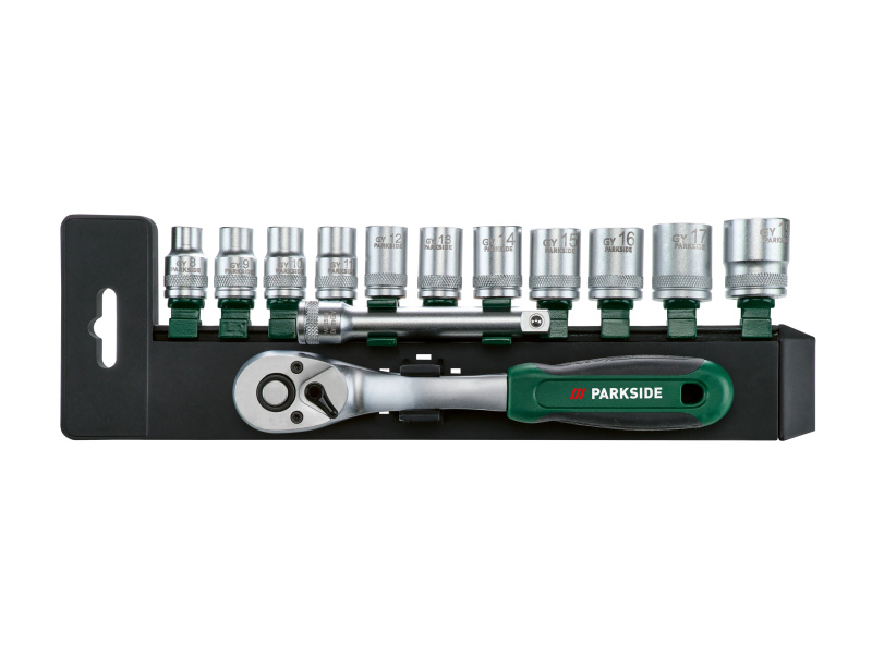 Parkside® Sada nástrčných klíčů, 13dílná