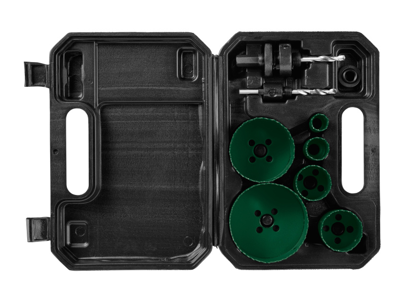Parkside® Sada děrovacích pil, 8dílná (sada bimetalových děrovacích pil Plss 2 A1)