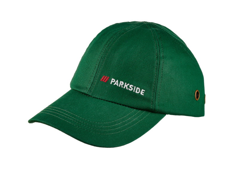 Parkside® Ochranná helma / Bezpečnostní čepice (zelená - velikost S)