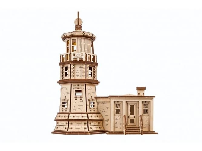 UGEARS 3D puzzle Svítící Maják Split Rock 295 ks