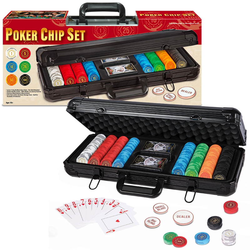 Pokerová sada ProPoker 400 ELITE s žetony 14g