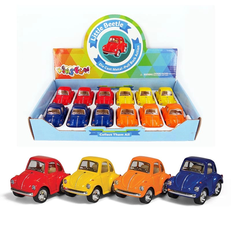 Kovový model Volkswagen Beetle lesk – 4 varianty