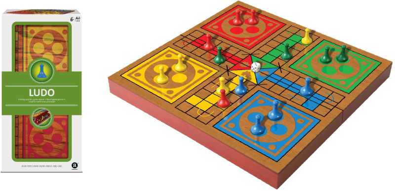 Člověče, nezlob se (Dřevěná cestovní hra) - hra z kategorie Klasické hry