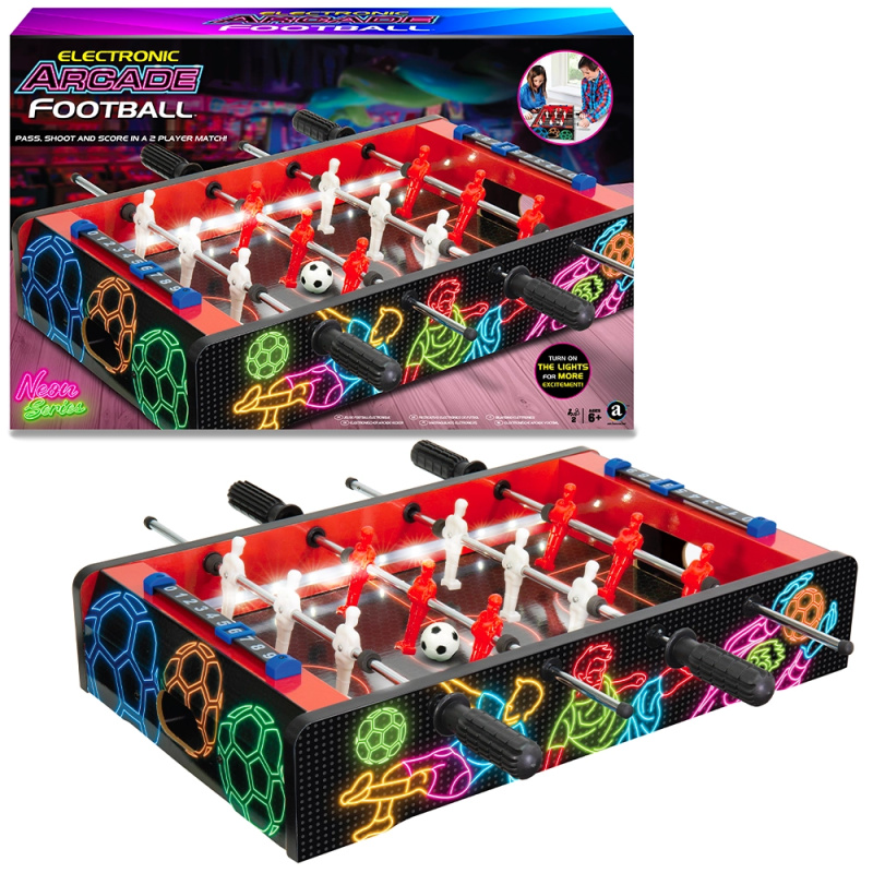 Elektronický arkádový stolní fotbal Neon