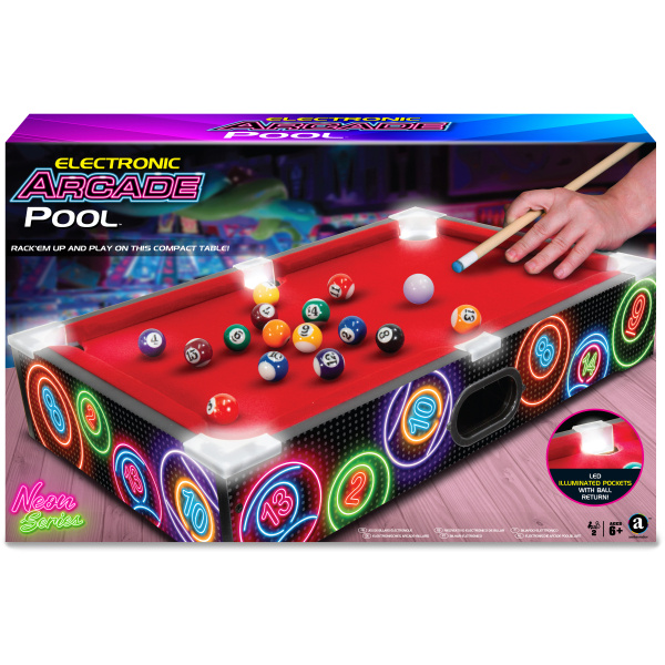 Elektronický arkádový kulečník Neon