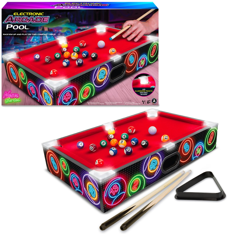 Elektronický arkádový kulečník Neon