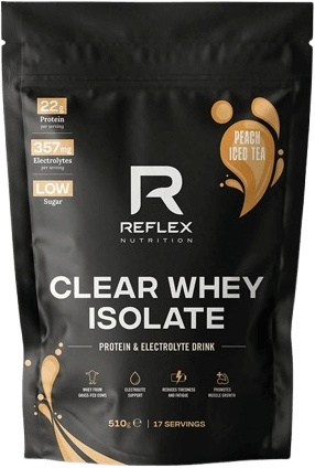 Reflex Clear Whey Isolate 510 g - broskev ledový čaj